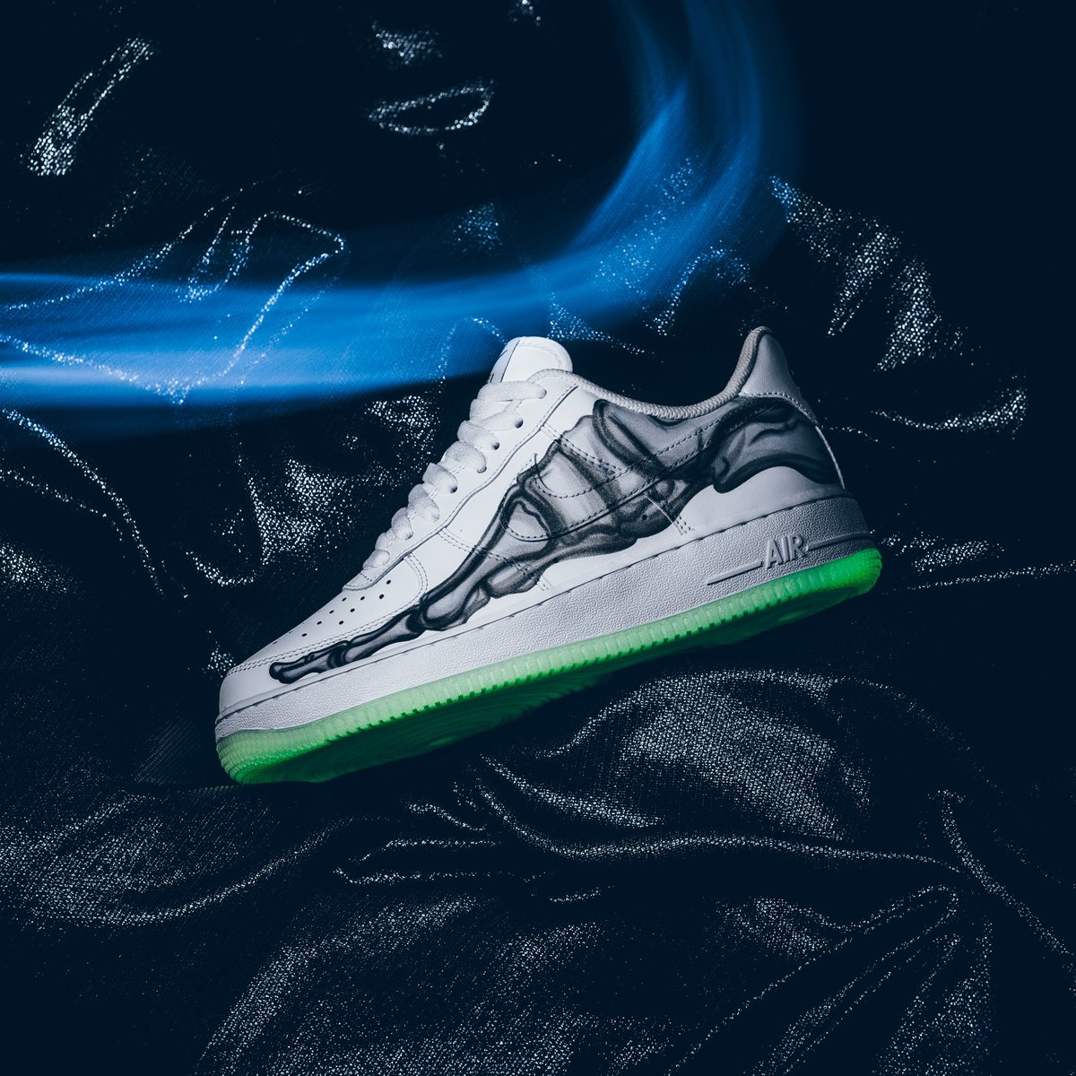 Nike air force shop 1 low qs skeleton