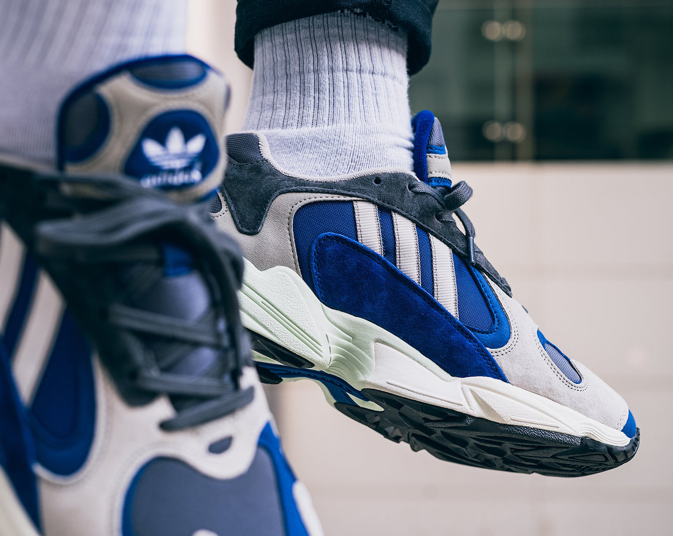 Now Available: adidas Yung-1 "Grey Navy" — Sneaker Shouts