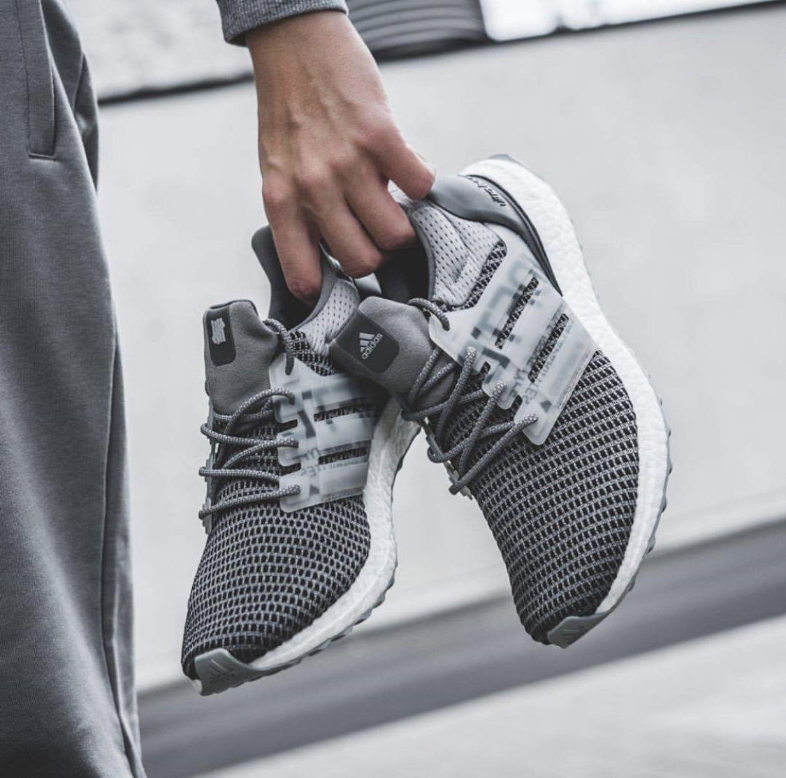 undefeated ultra boost clear onix