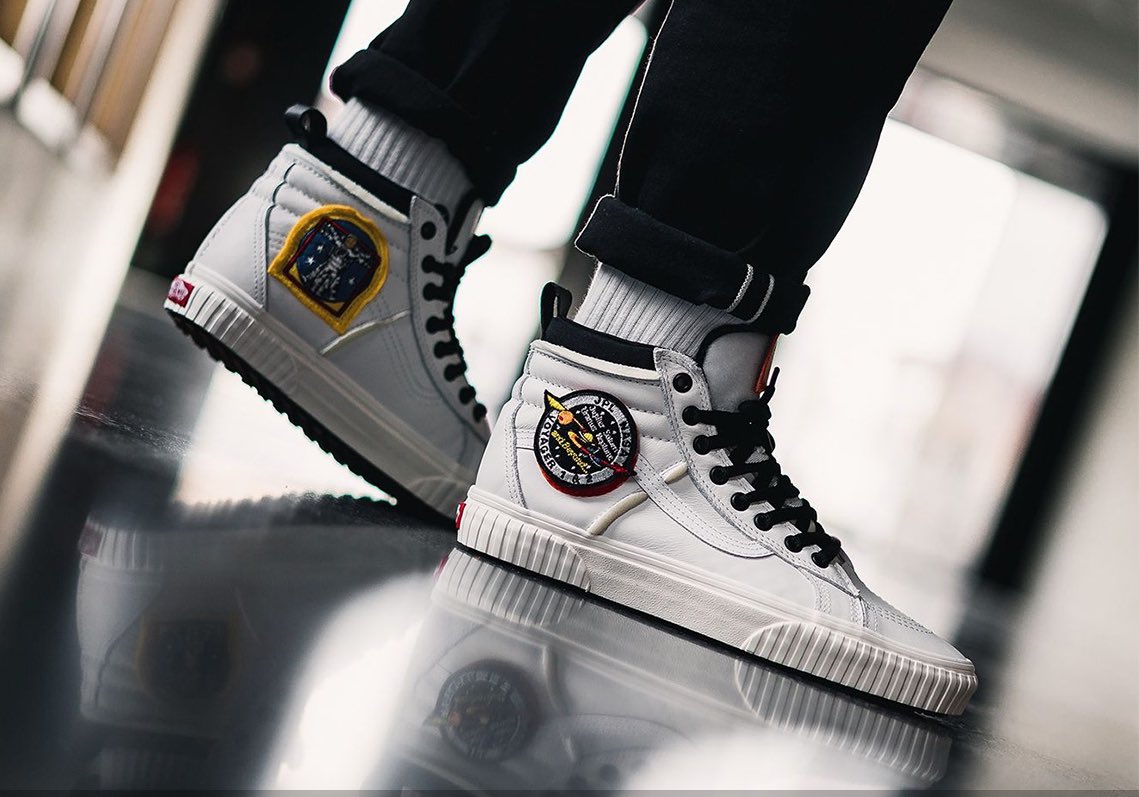 Honger Aardewerk Dictatuur Restock: NASA x Vans SK8-Hi MTE "White" — Sneaker Shouts