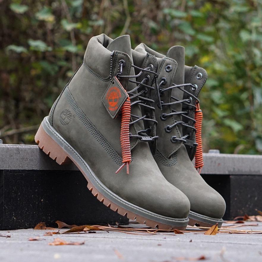 On Sale: Timberland 6-inch Boot Green" — Shouts