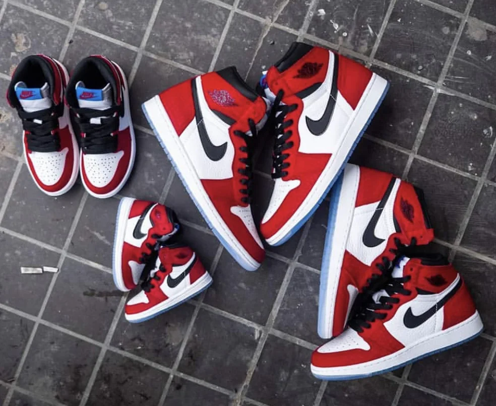 nike jordan 1 spider verse