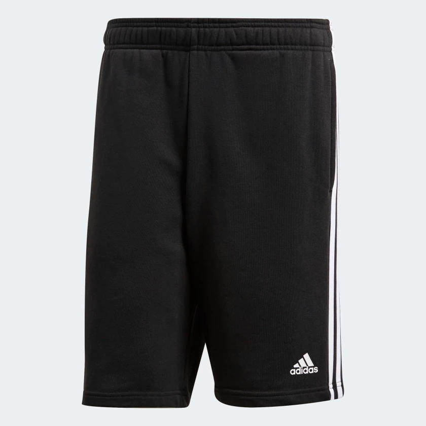 Essentials_French_Terry_Shorts_Black_BK7468_01_laydown.png