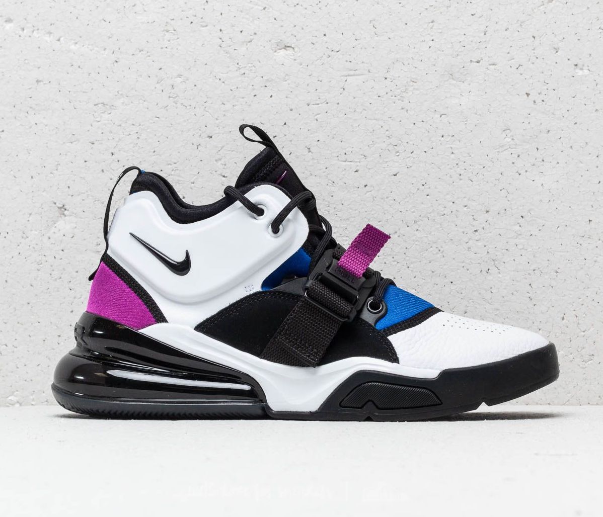 nike air force 270 blue and white