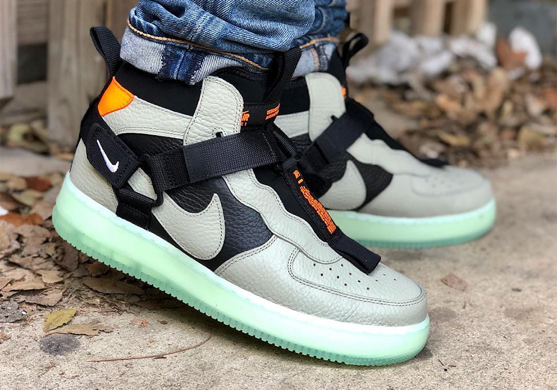 air force 1 utility spruce fog