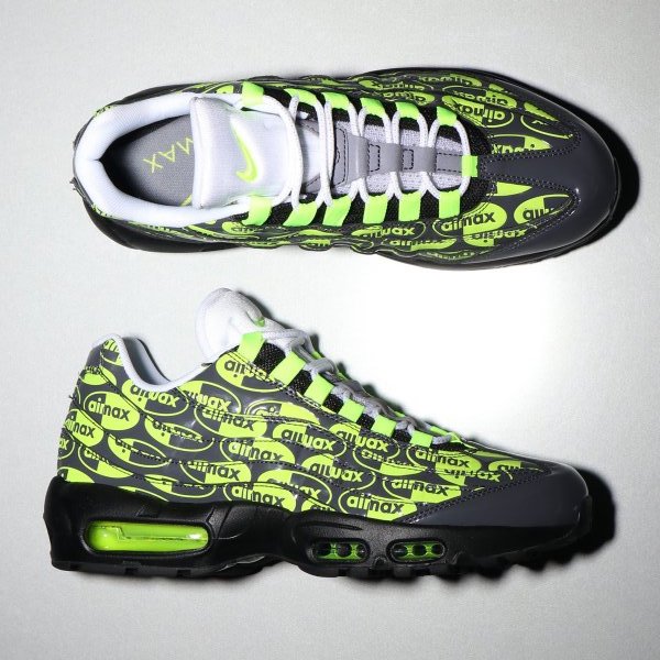 On Sale: Nike Air Max 95 Premium Logo Volt — Sneaker Shouts