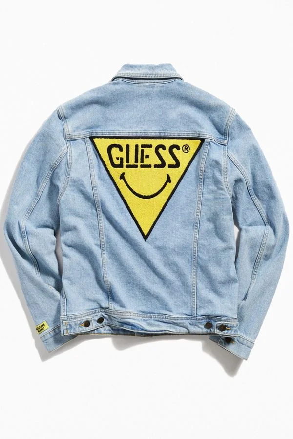 guess x chinatown market x smiley tee