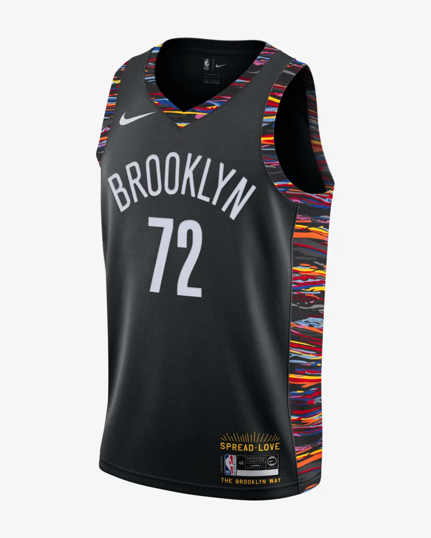 Brooklyn Nets Biggie Men's Nike NBA T-Shirt .