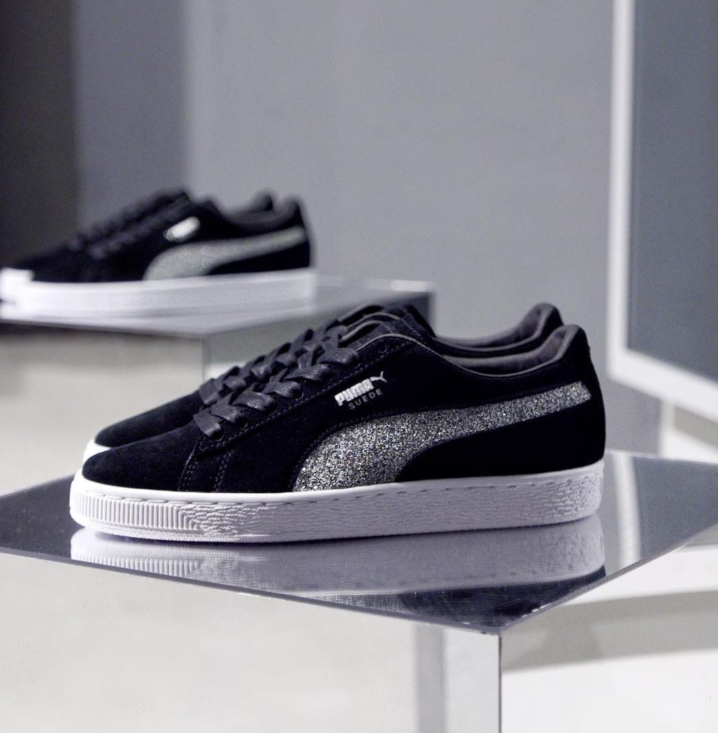 On Sale: Women's Swarovski x Puma Suede "Black" — Sneaker Shouts