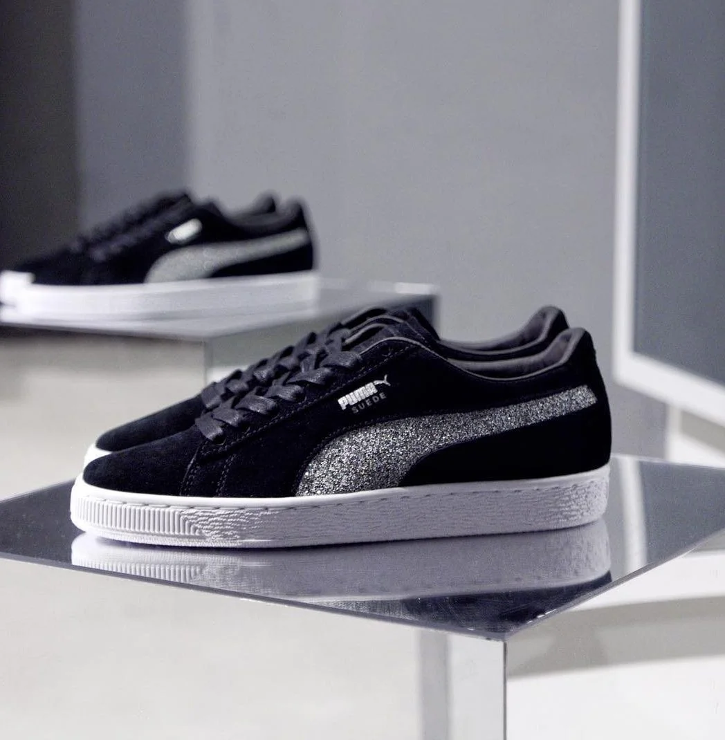 puma suede x swarovski