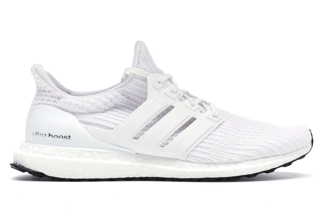 On Sale Adidas Ultraboost 4 0 Triple White Sneaker Shouts On Sale Adidas Ultraboost 4 0 Triple White Sneaker Shouts