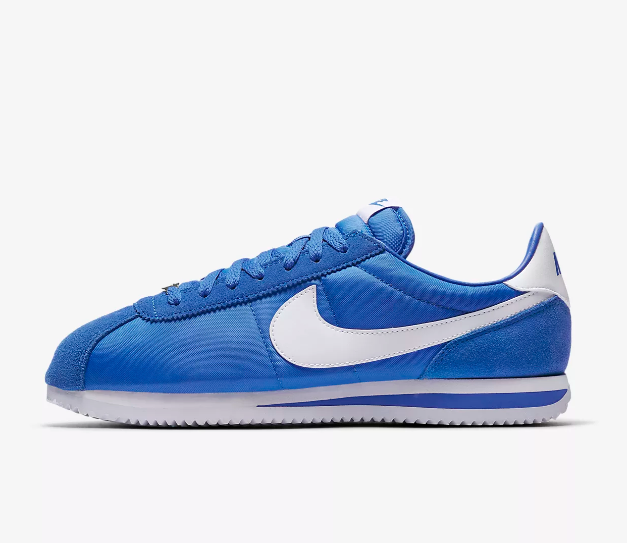 signal blue nike cortez