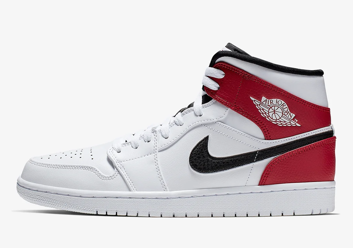 air jordan mid 1 gym red