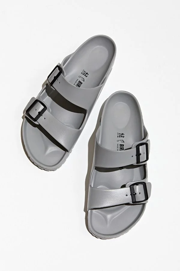 grey birkenstock eva