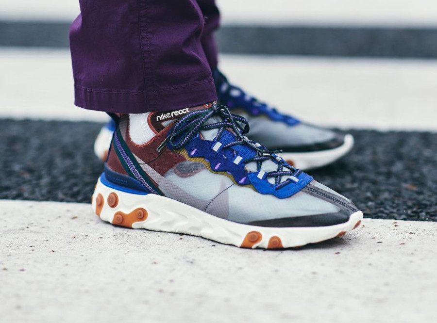 nike react element 87 ripstop sneakers