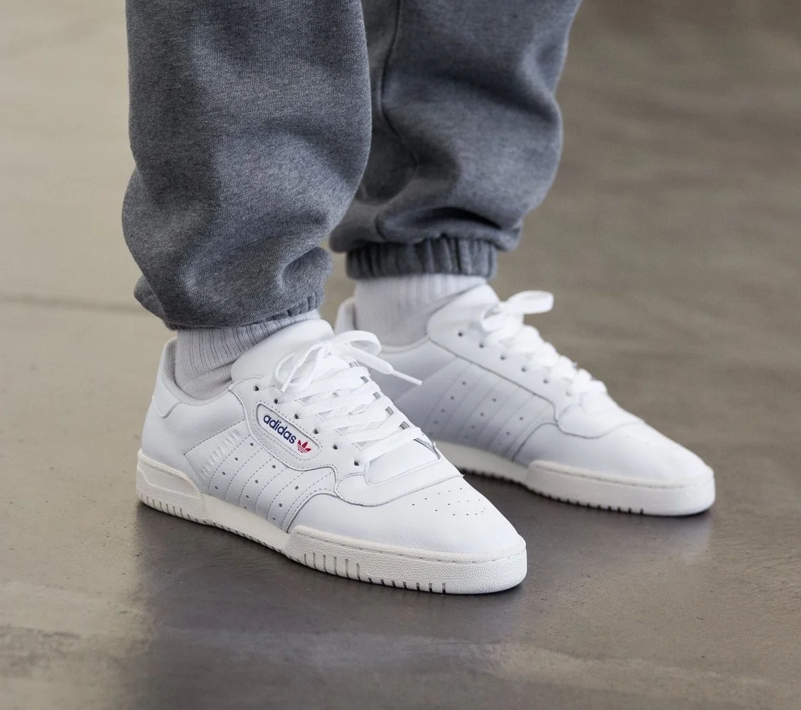 white adidas powerphase