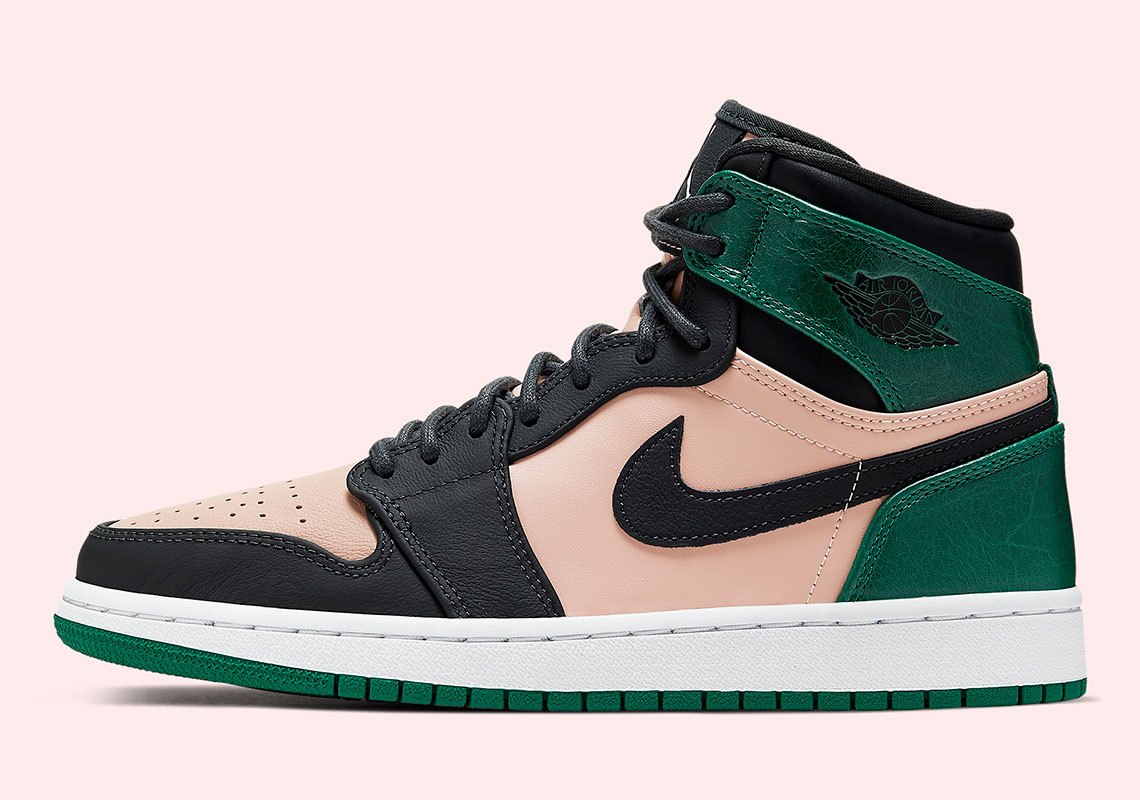 air jordan 1 high mystic green