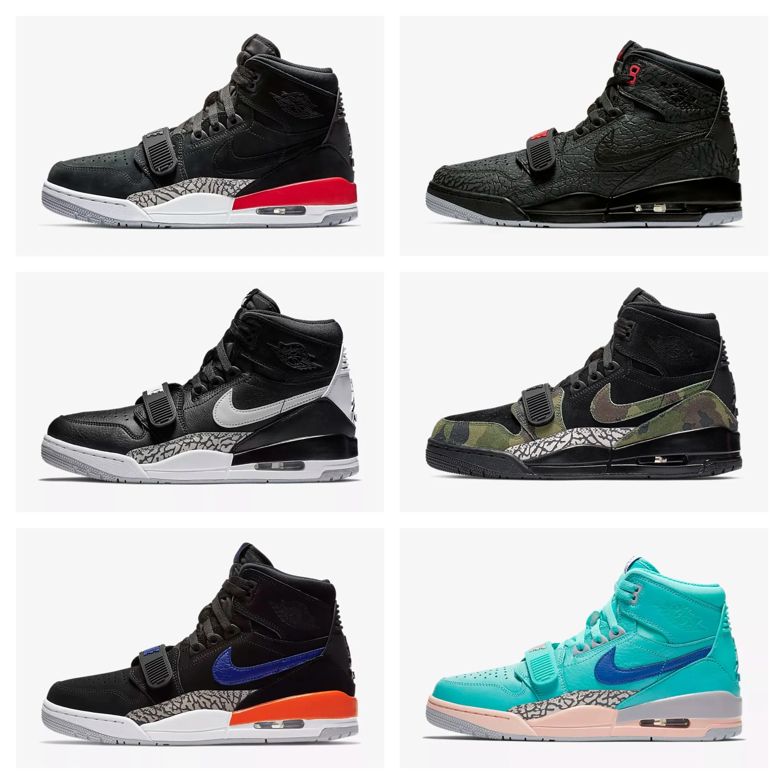 air jordan legacy 312 colorways
