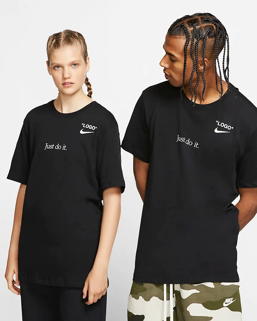Positive background Fascinating Now Available: Serena x Virgil x NikeCourt "Logo" Tee in Black — Sneaker  Shouts