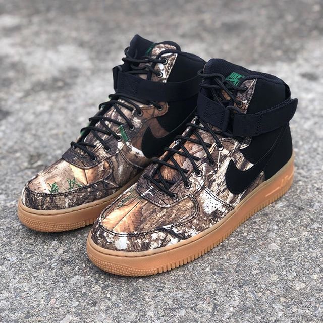 Realtree air force shop 1 high top