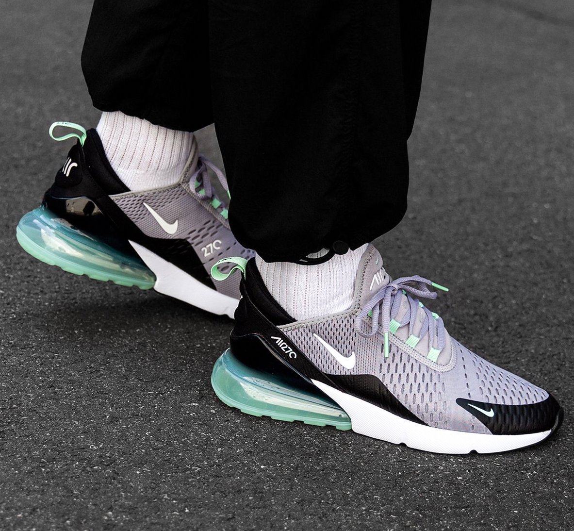 nike air max 270 grey mint