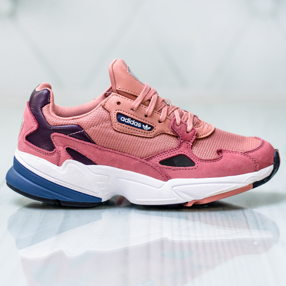 adidas falcon raw pink