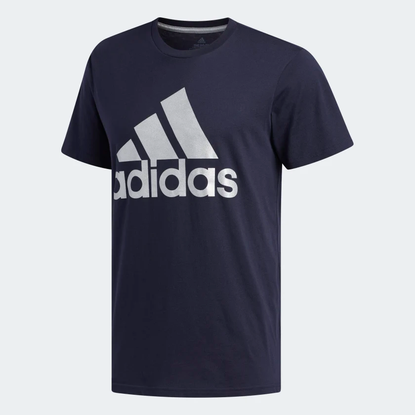 Badge_of_Sport_Classic_Tee_Blue_FI7307_01_laydown.png