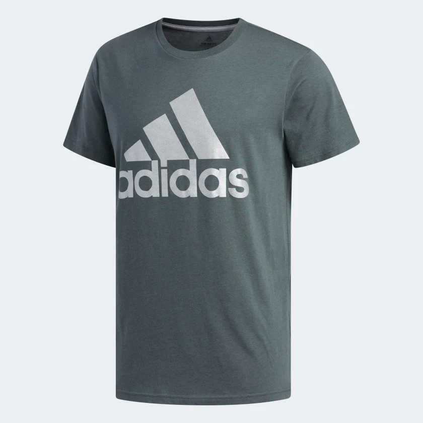 Badge_of_Sport_Classic_Tee_Grey_FI7308_01_laydown.png