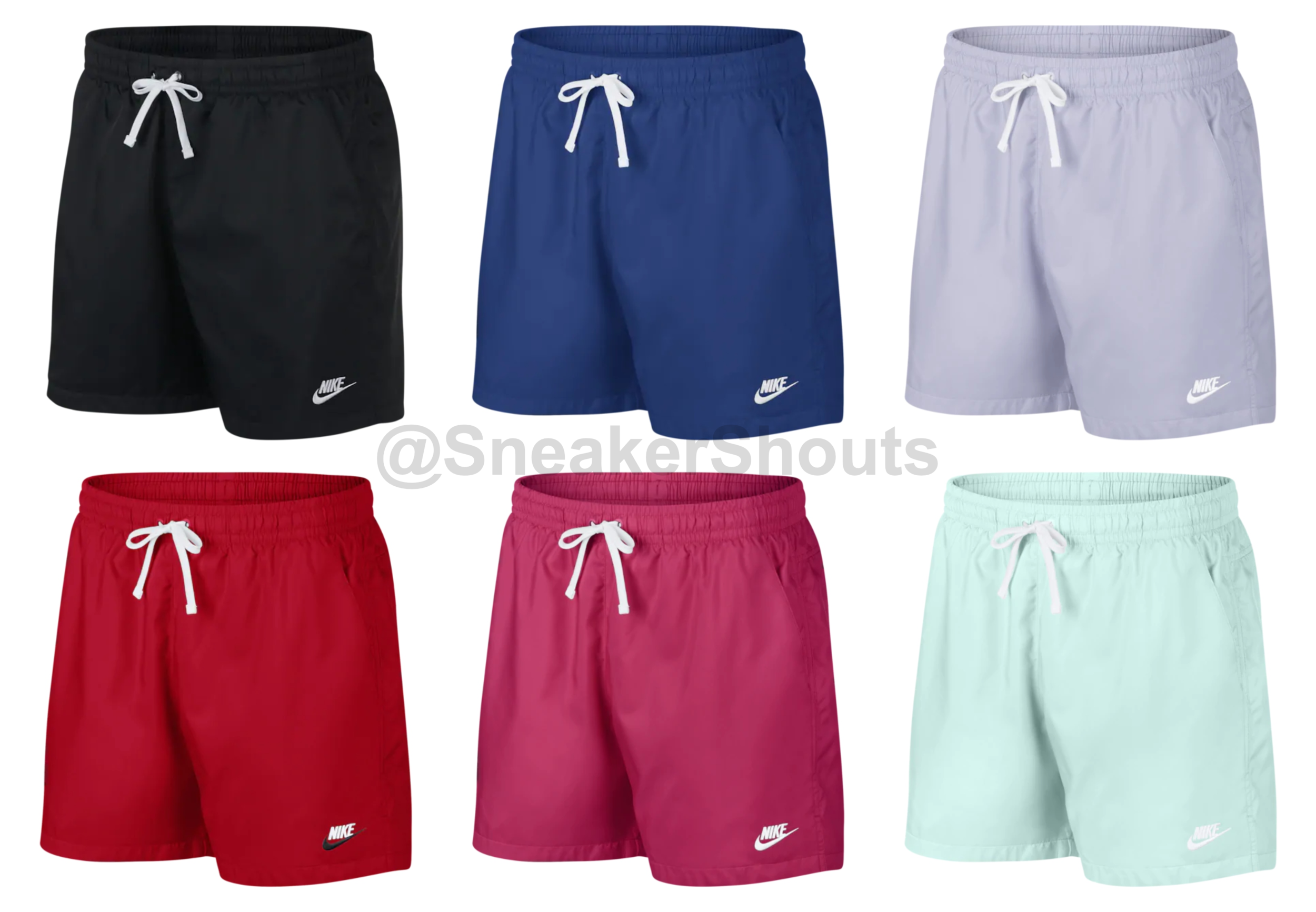 nike woven nylon shorts