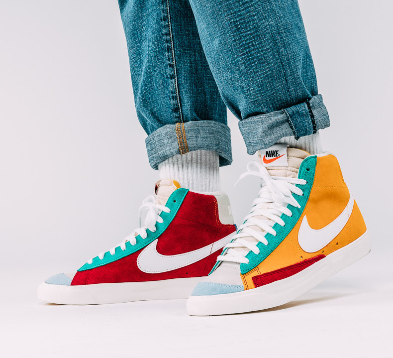 popular Quizás tarifa Now Available: Nike Blazer Mid '77 Vintage "Multicolor" — Sneaker Shouts
