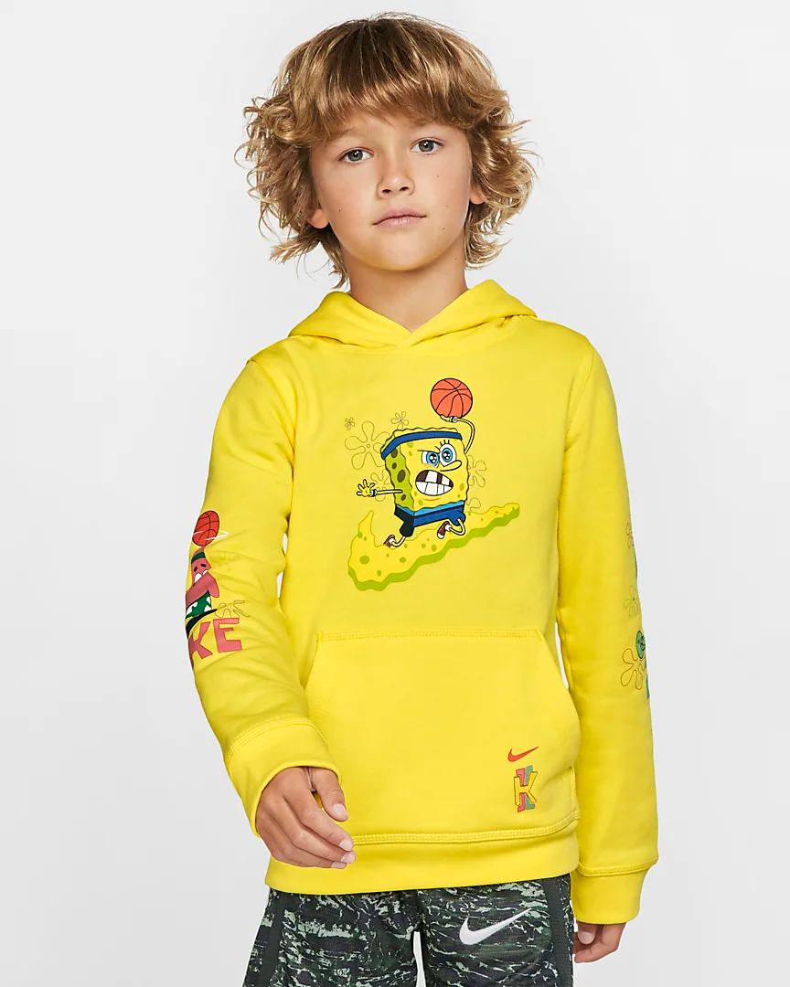 kyrie spongebob hoodie youth