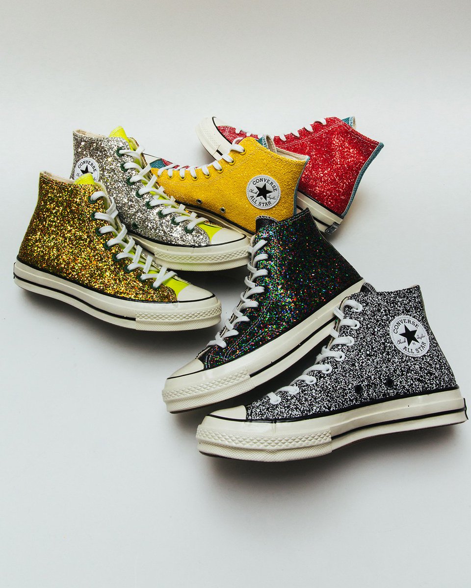 On Sale: Anderson Converse Chuck Hi "Glitter Pack" Sneaker Shouts