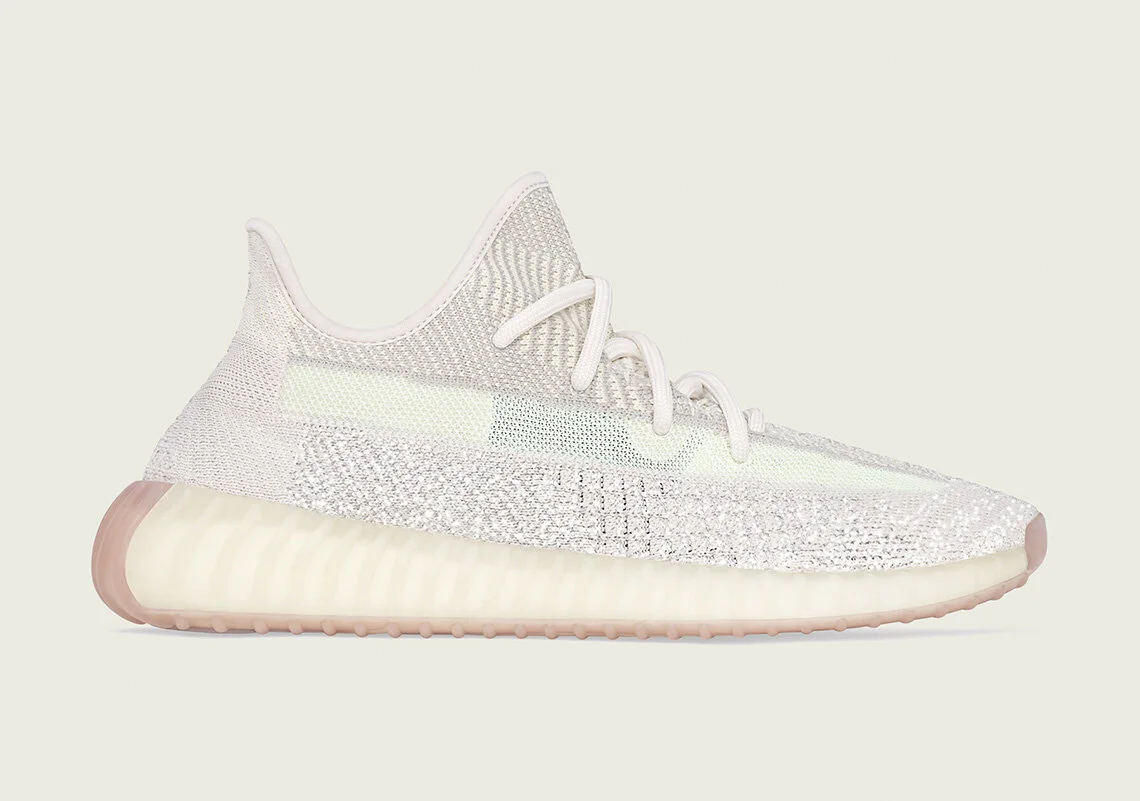 Qin Sneakers OG p800 Yeezy Boost 350 V2 Citrin Reflective