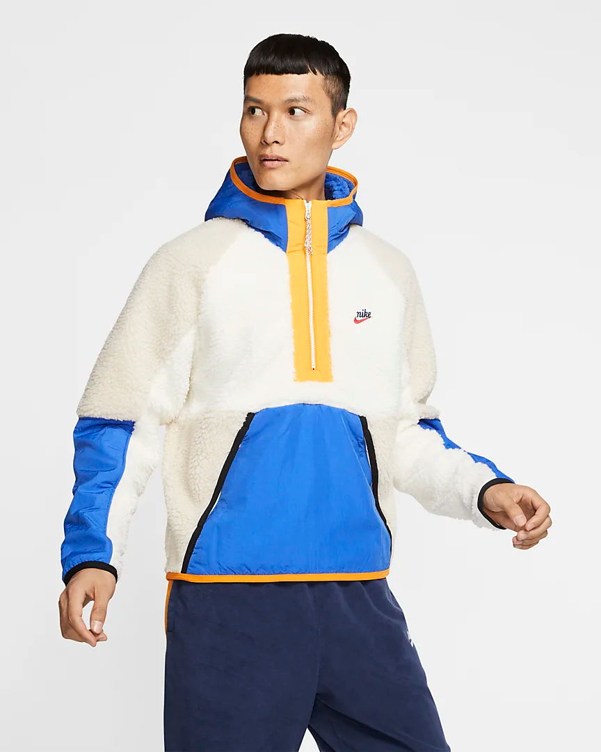 On Sale: Nike Sportswear Half Zip Sherpa Hoodies — Sneaker Shouts