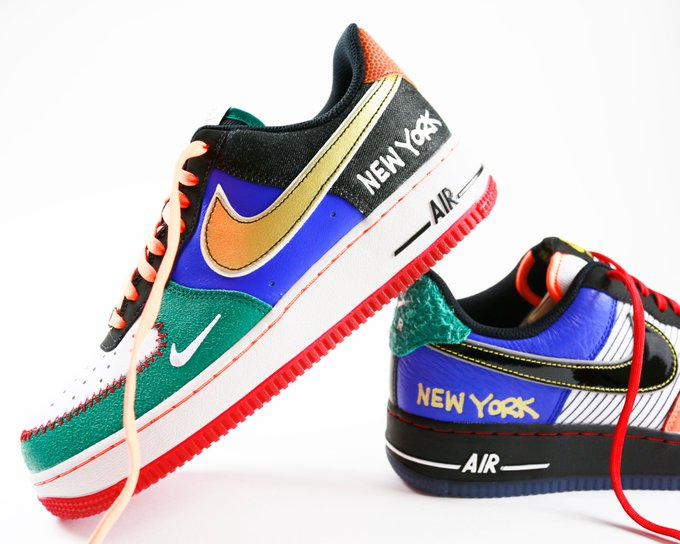 Now Available: Nike Air Force 1 Low What The NYC — Sneaker Shouts