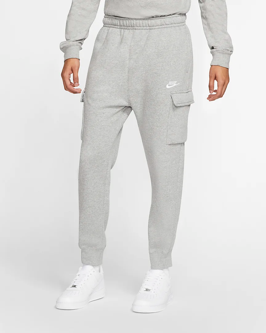 grey cargo joggers nike