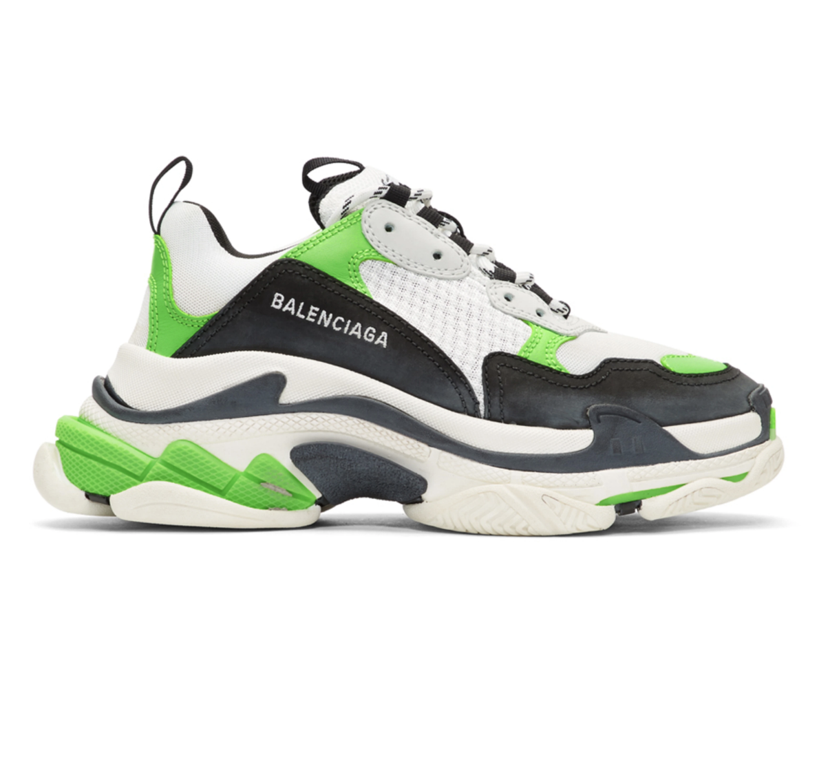 balenciaga triple s gree