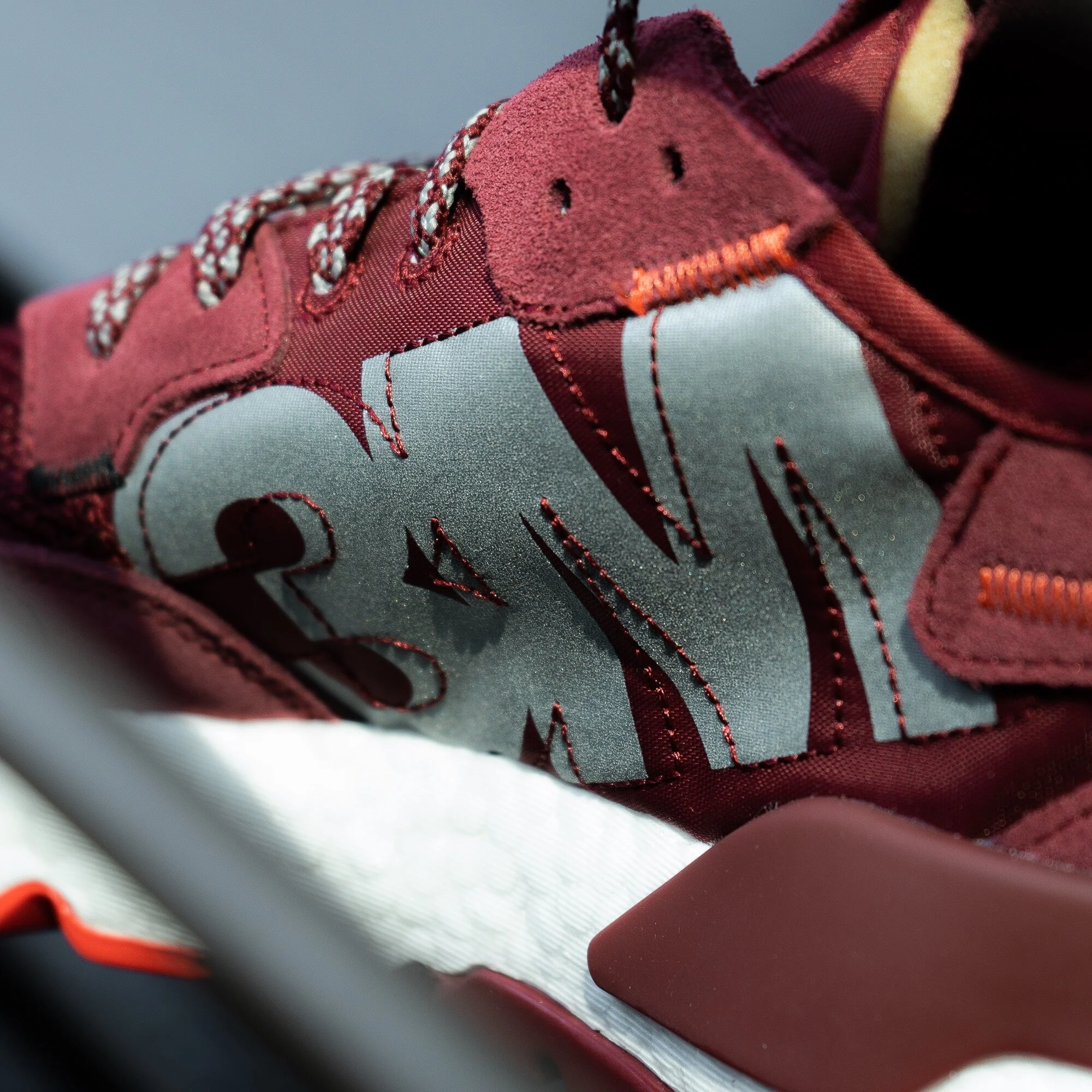 adidas nite jogger 3m burgundy