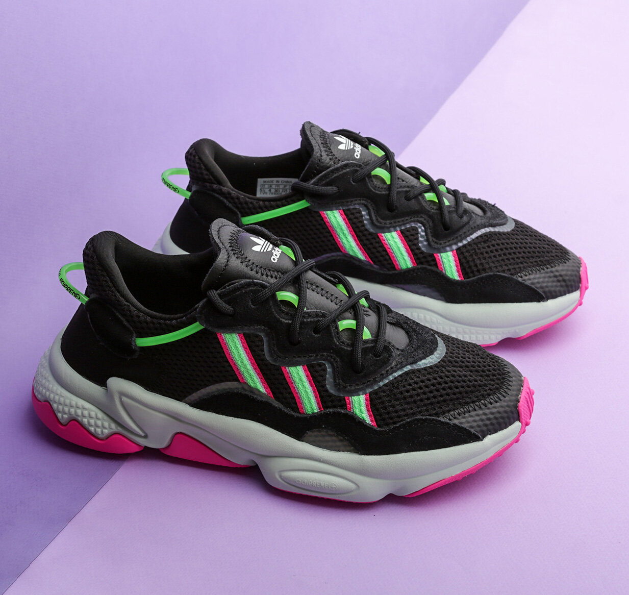 women's adidas ozweego black