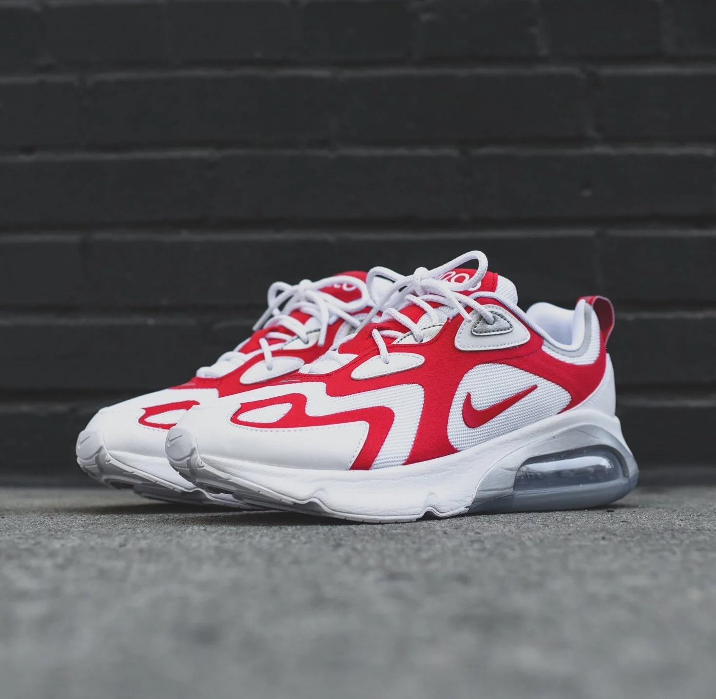 nike air max 200 red white