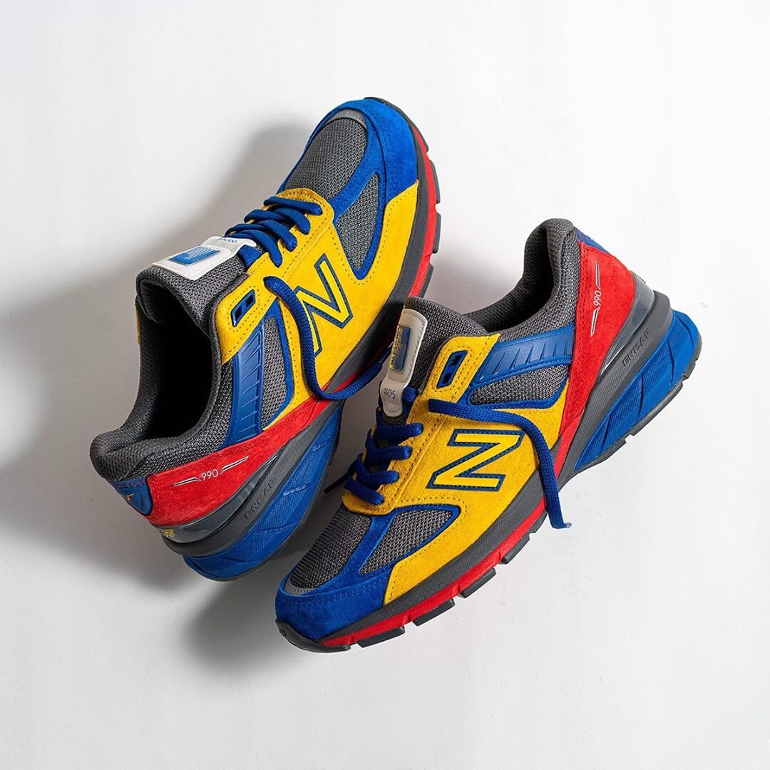 colorful new balance 990