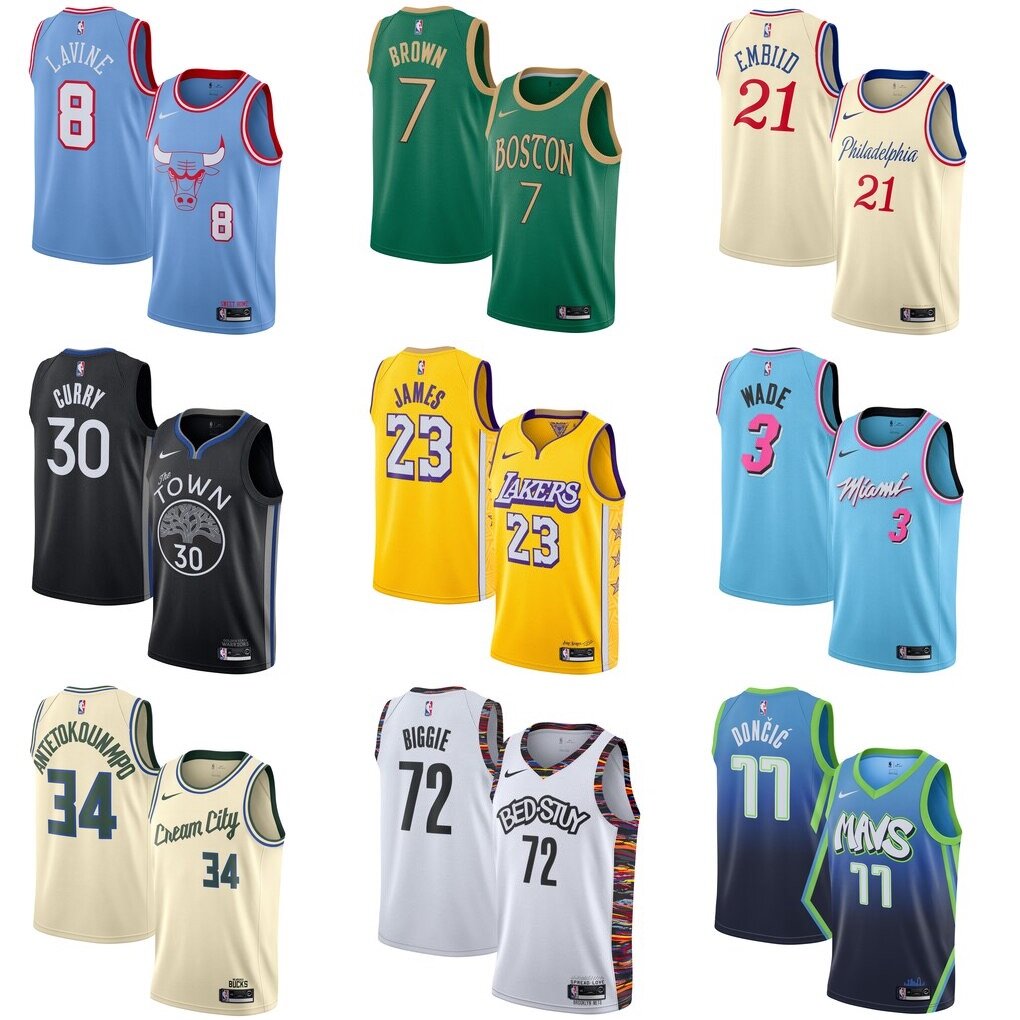 2019/20 Nike NBA City Edition Jerseys 