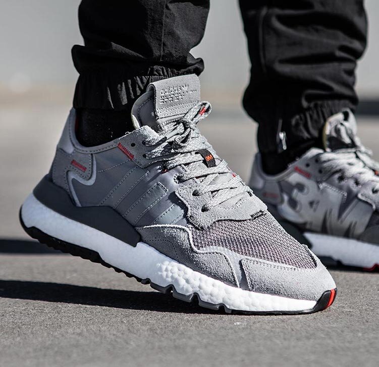 Barriga abrazo pago On Sale: adidas Nite Jogger Boost 3M "Grey Three" — Sneaker Shouts
