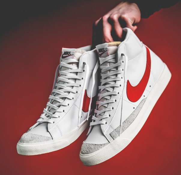 nike blazer vintage red