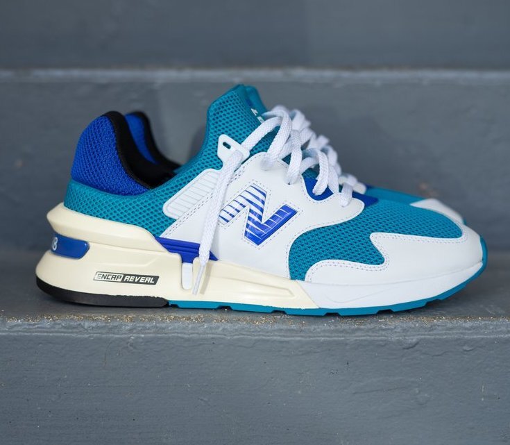 new balance 997 teal