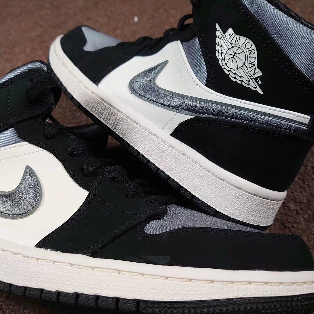 On Sale: Air Jordan 1 Mid Satin "Grey Toe" — Sneaker Shouts
