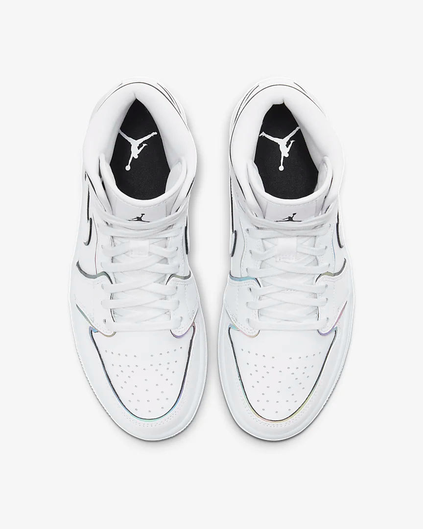 jordans white with black outline