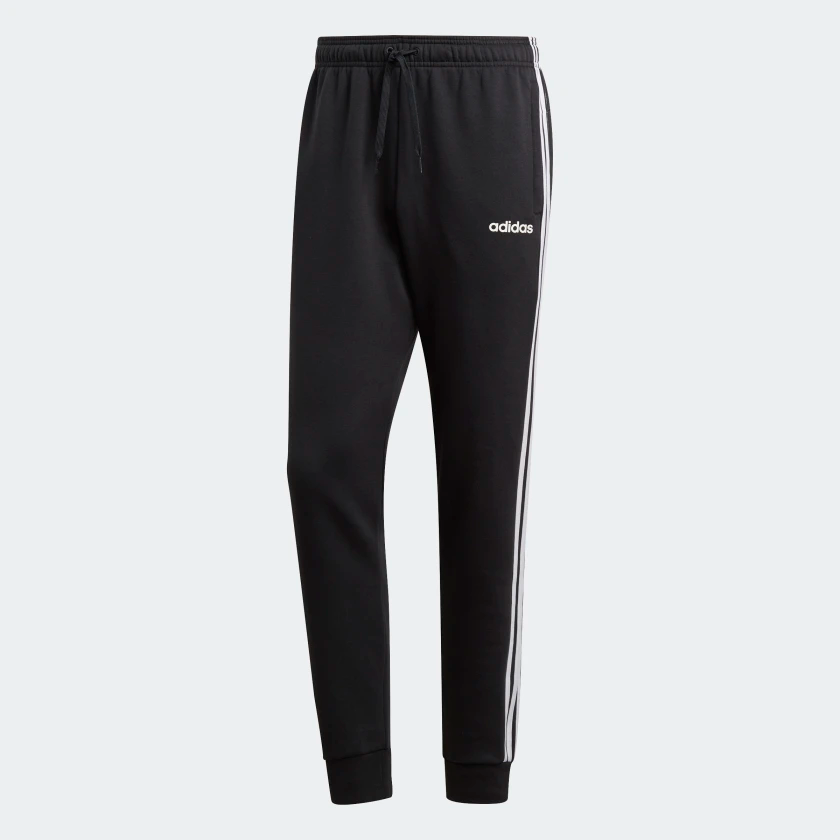 Essentials_3_Stripes_Tapered_Cuffed_Pants_Black_DQ3095_01_laydown.png