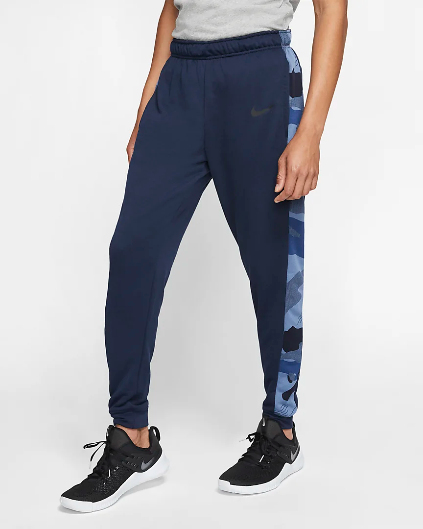 men's tapered fleece training trousers