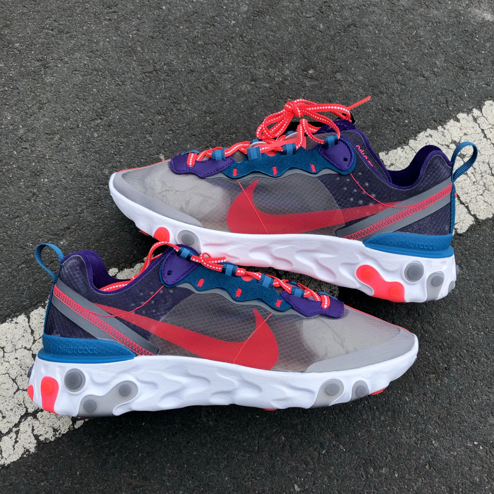 red nike react element 87